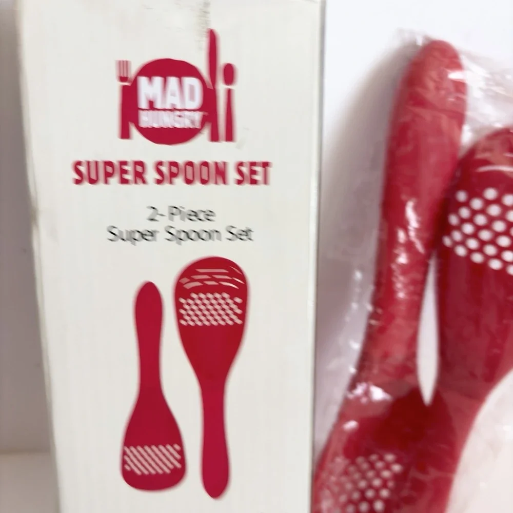 Mad Hungry Super Spoon‎ Set Of 2 Utensils 9